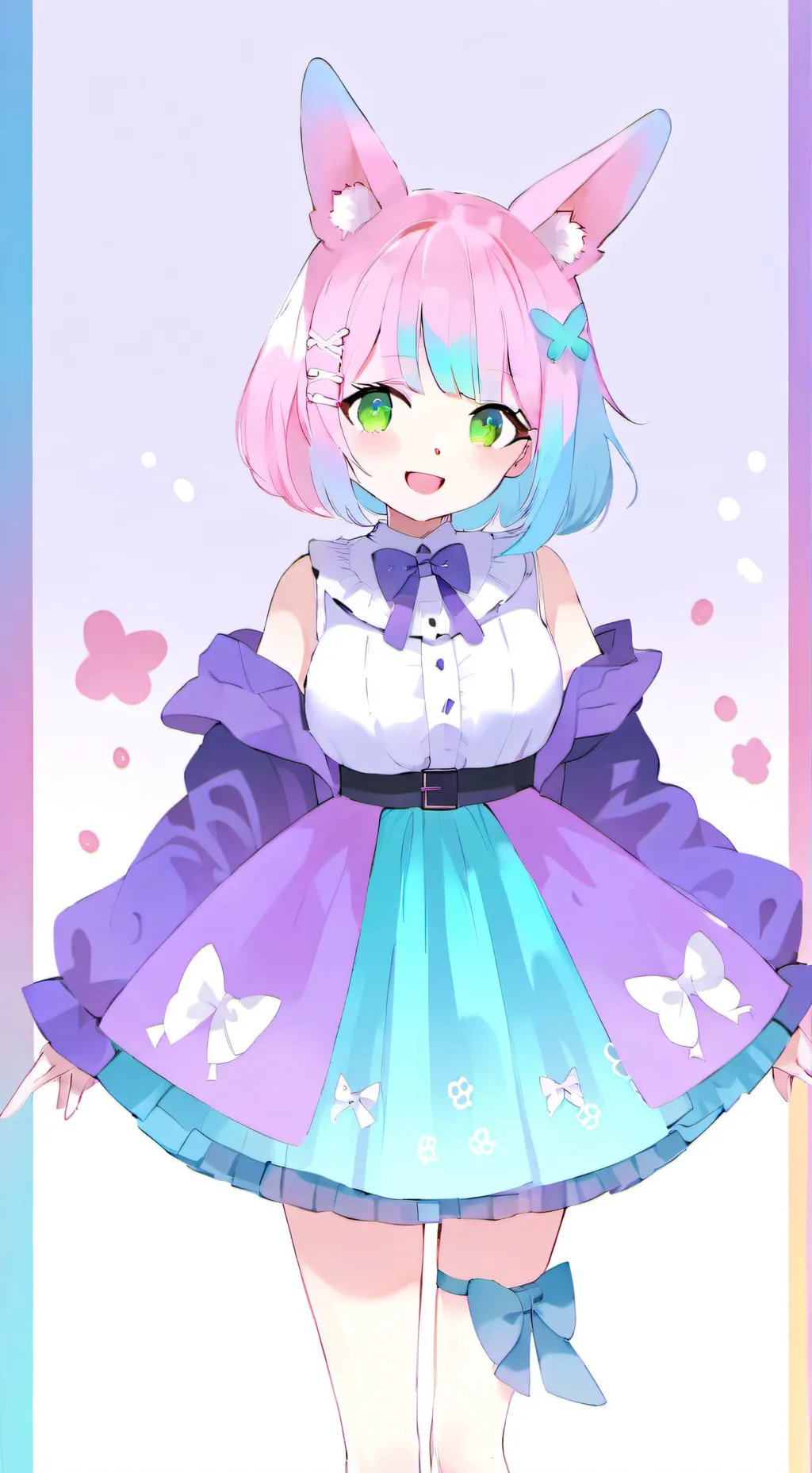 ai character: nit kit/oc friend background