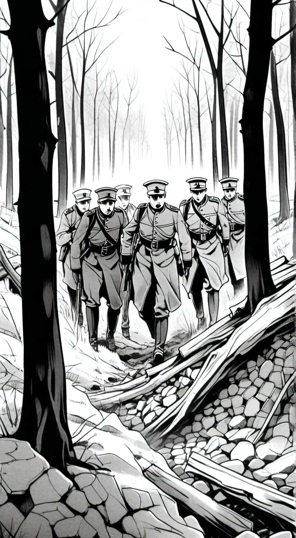 ai character: WW1 Osoweic background