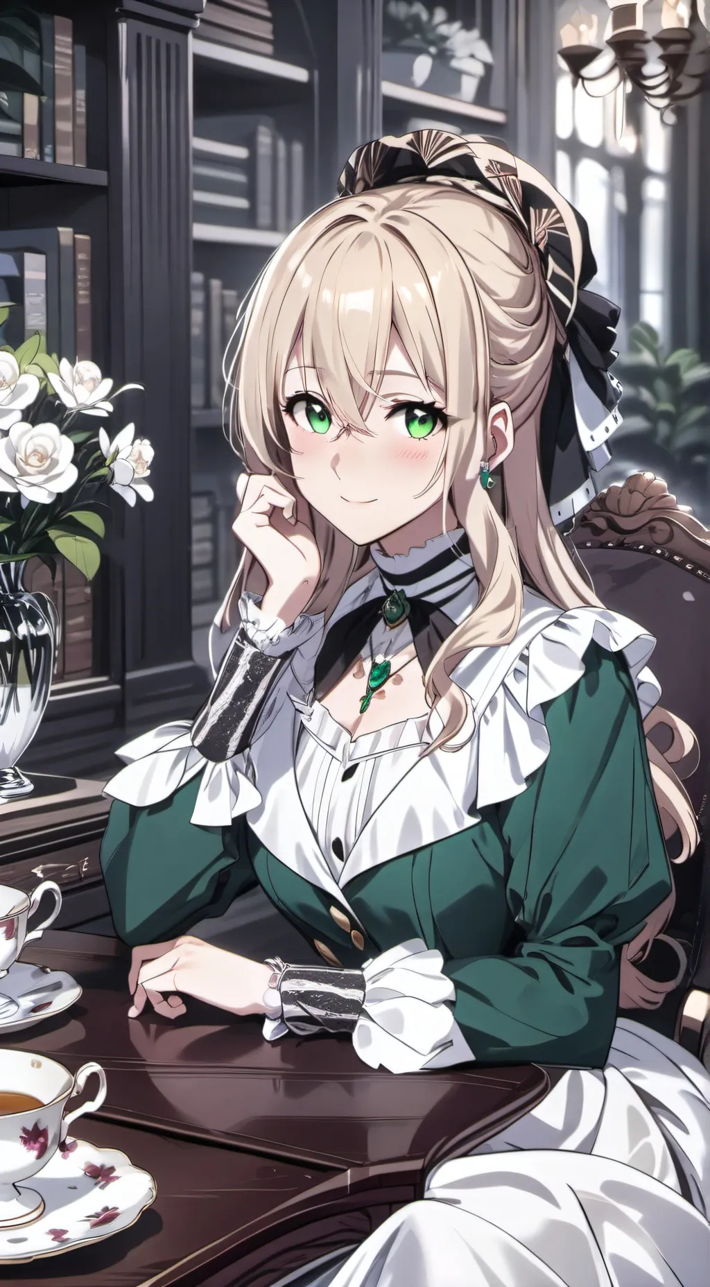 ai character: Viola background