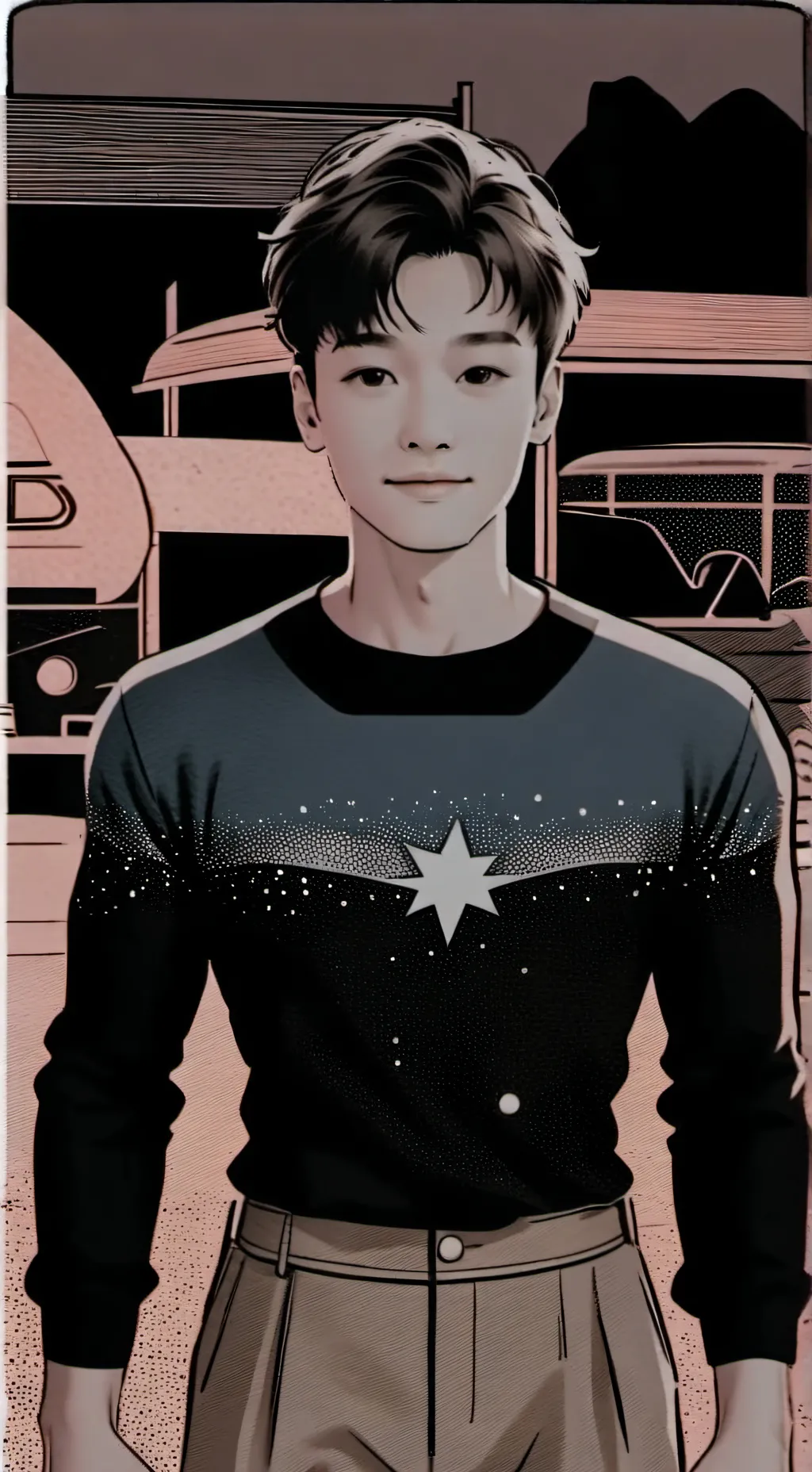 ai character: CCC background