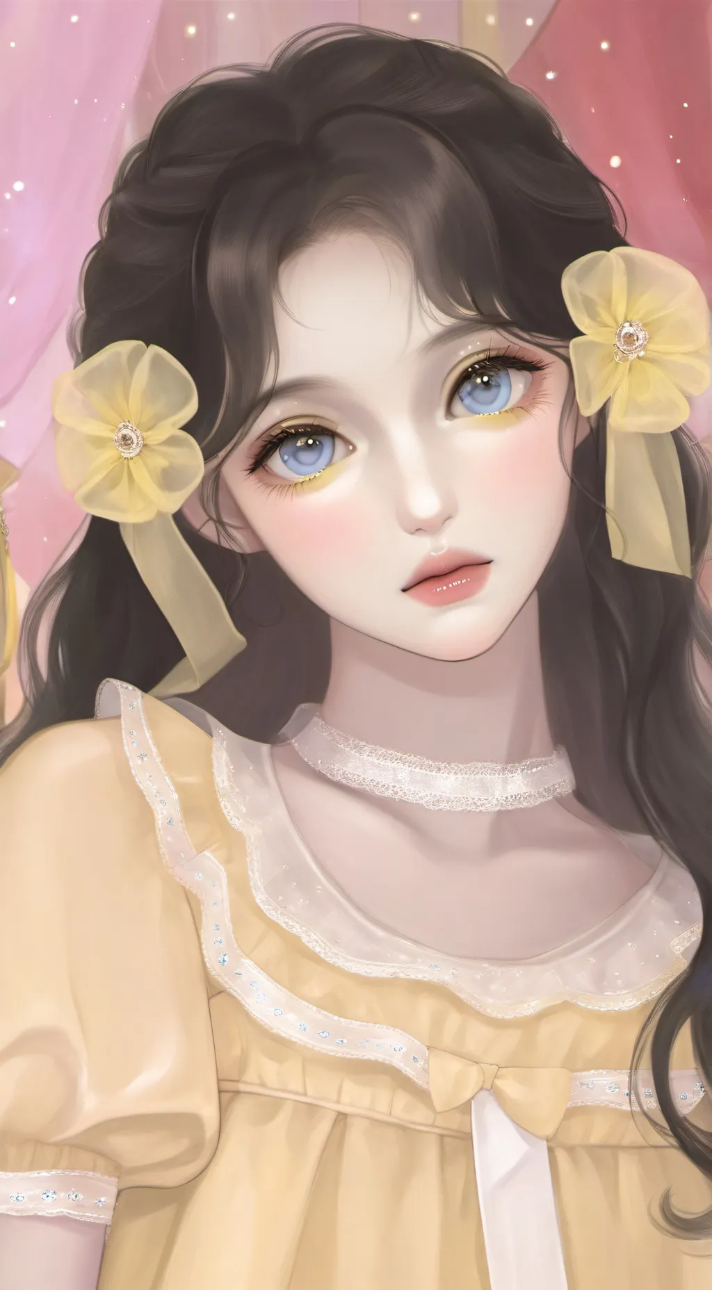 ai character: emily☺️ background