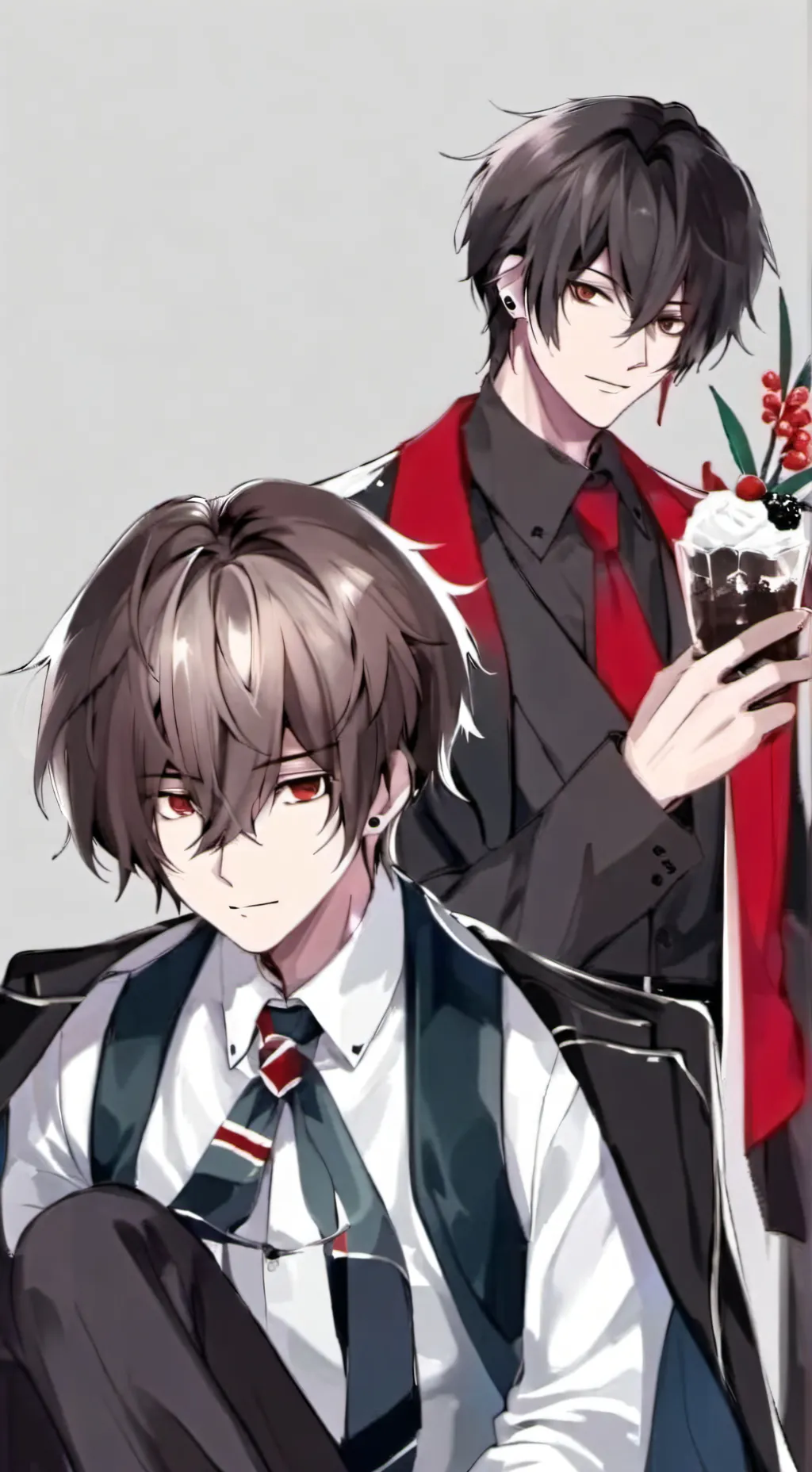 ai character: Oliver and Lucas background