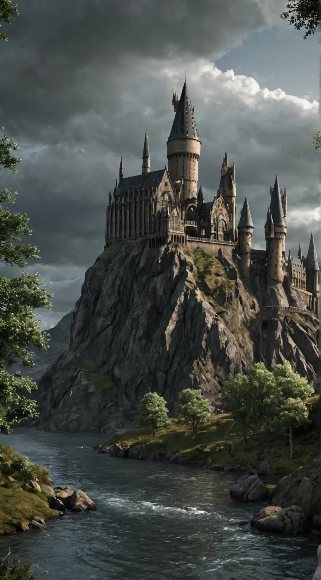 ai character: HP background