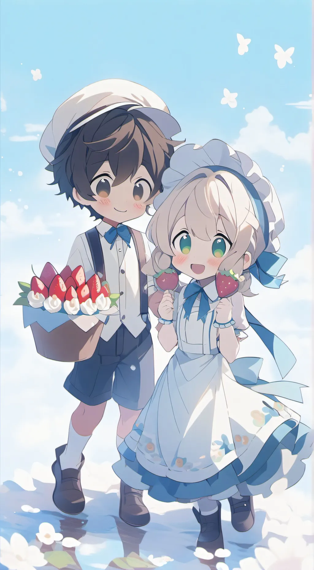 ai character: Fruitcake♥️🤎 background