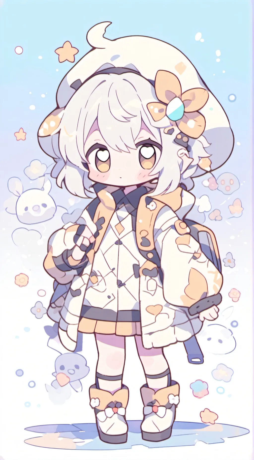 ai character: DS pick me girl background