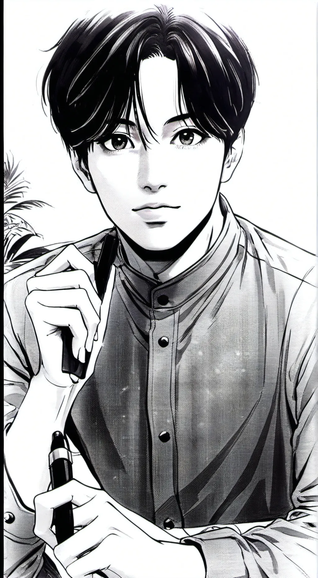 ai character: Lee Myung Gi background