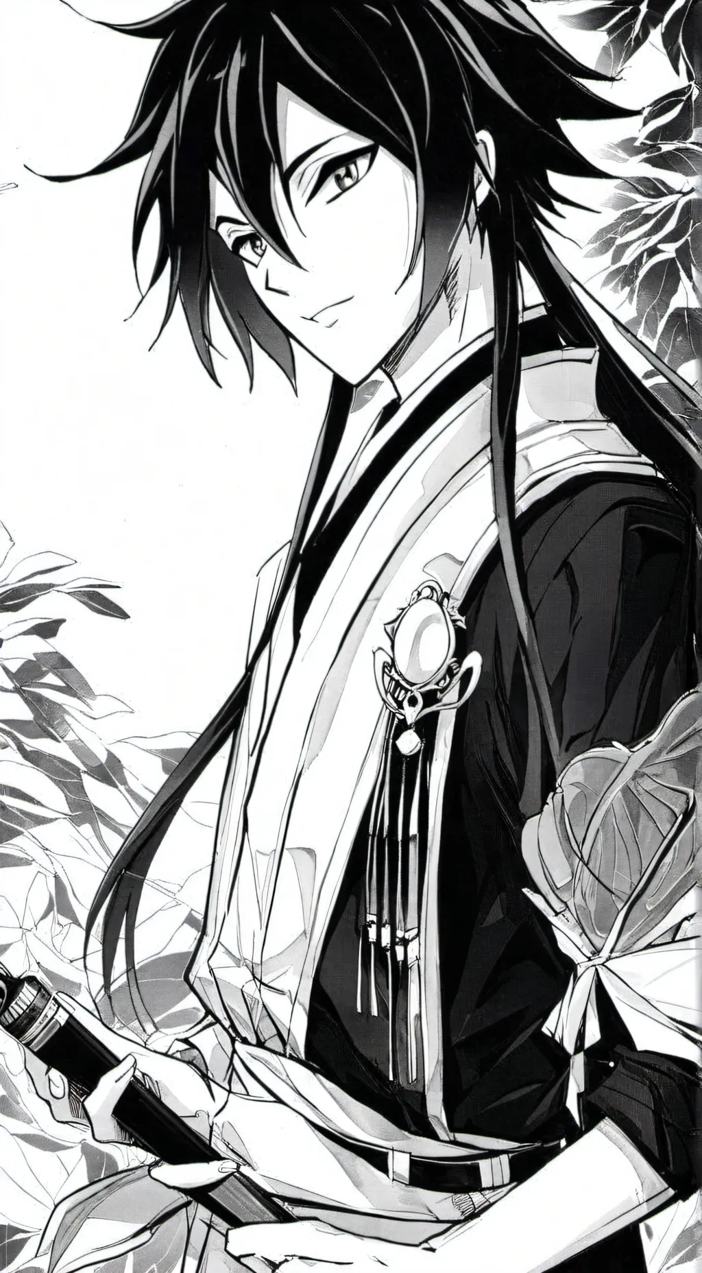 ai character: hashira party background