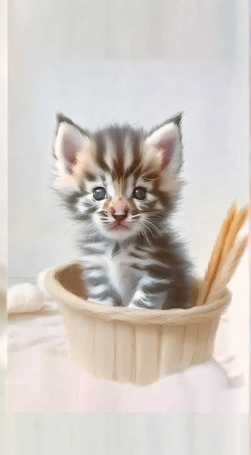 ai character: u r the kittenn!! background