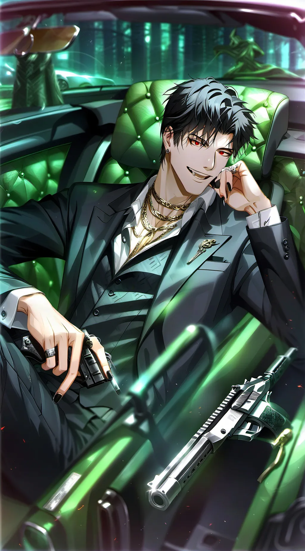 Talkie AI - Chat with black blood killer