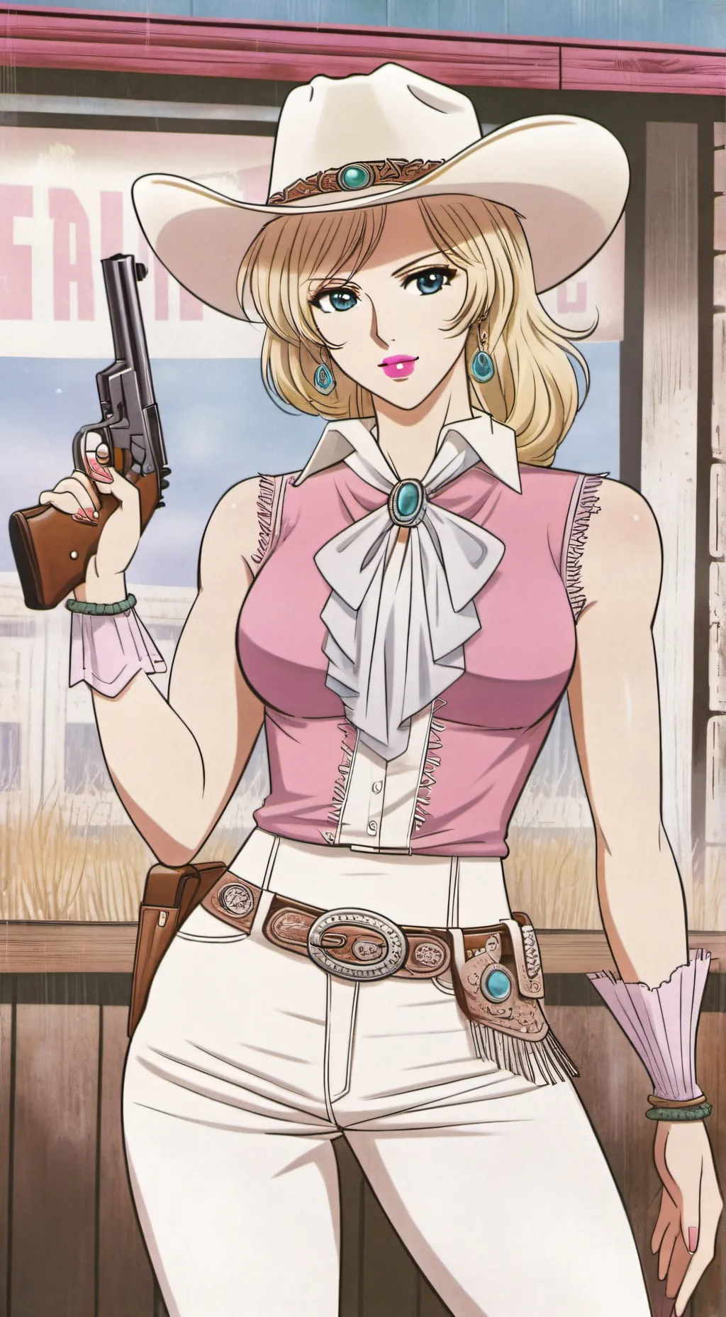 ai character: Dolly McKenzie  background