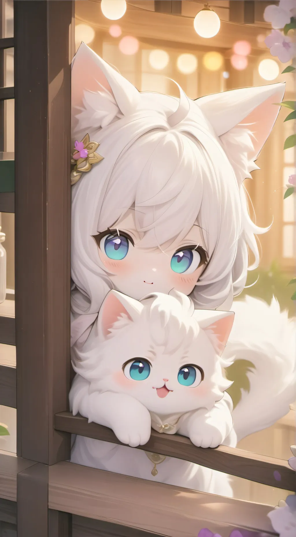 ai character: Fluffball Hatchlin background