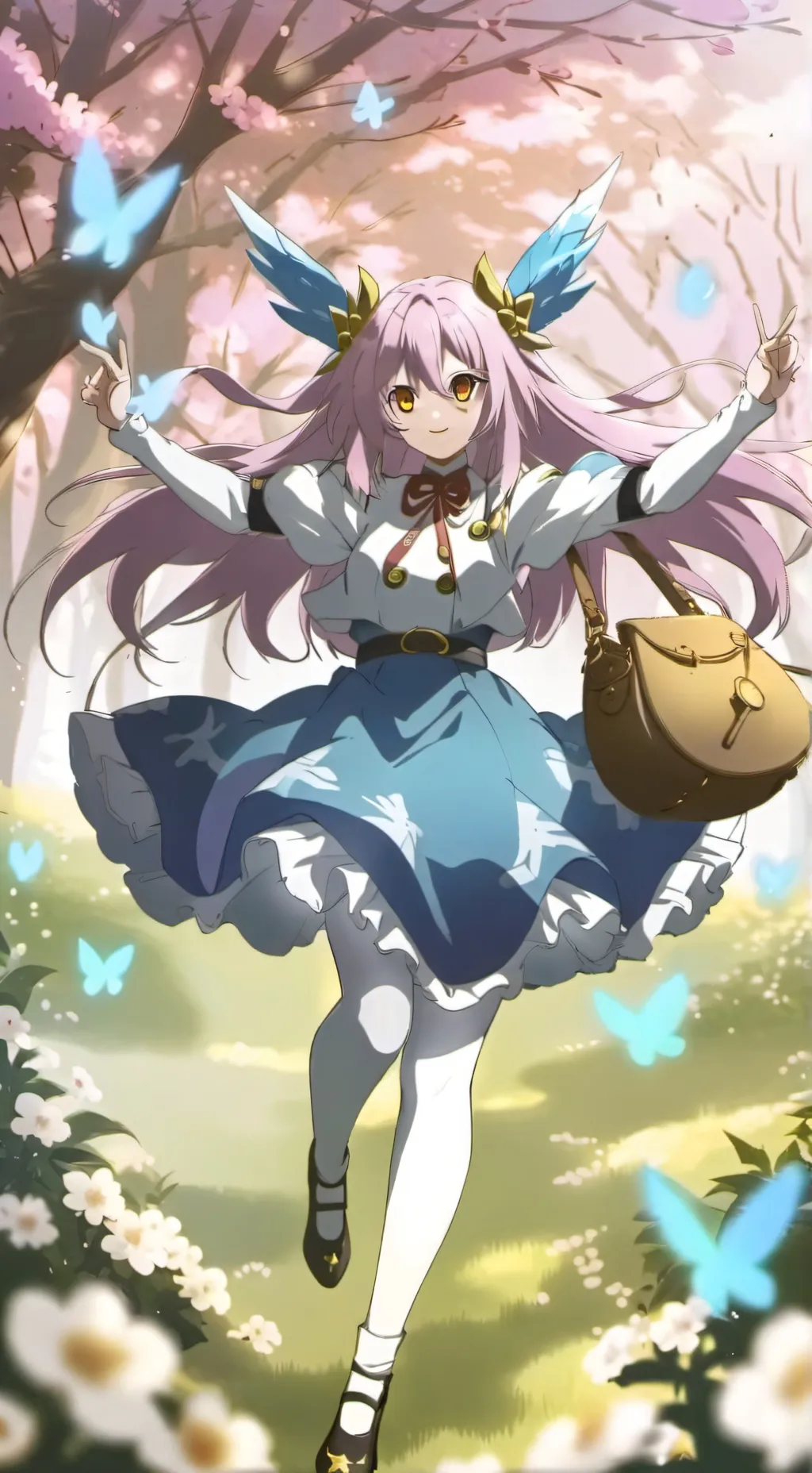 ai character: glitter force background