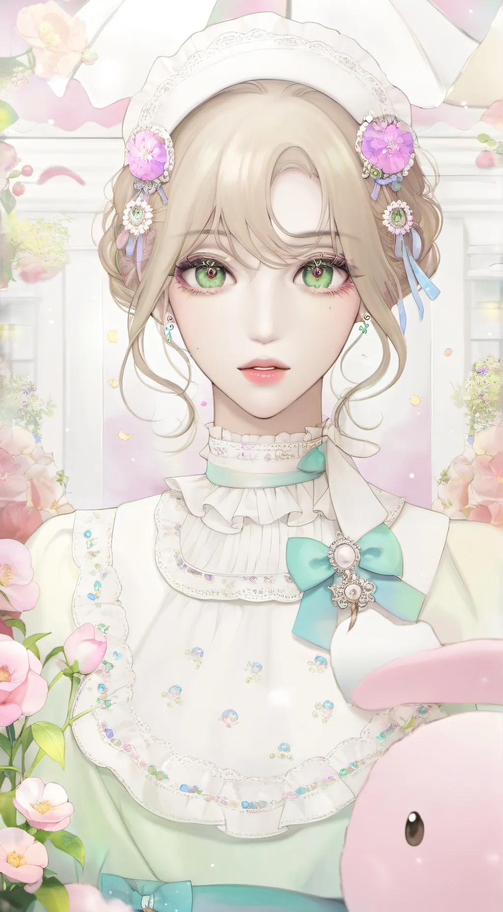 ai character: Victoria background