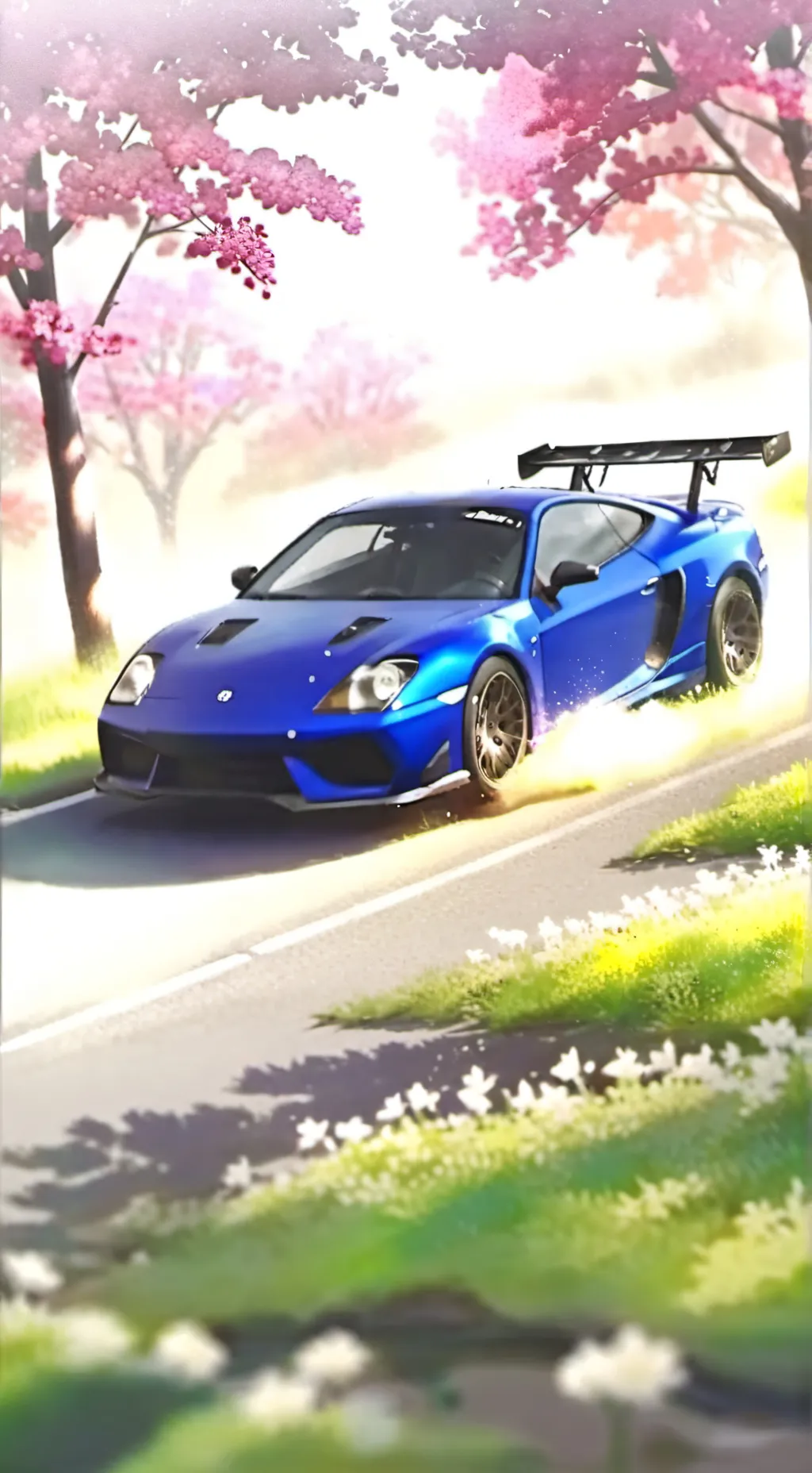 ai character: high speed chase background