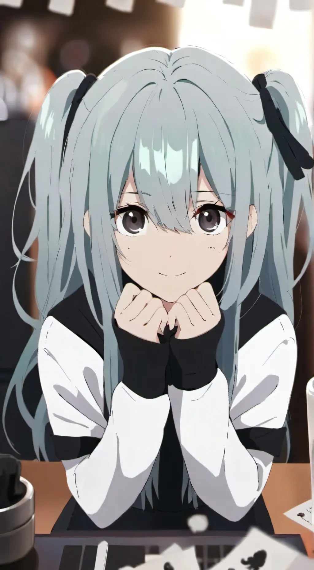 ai character: Luna background