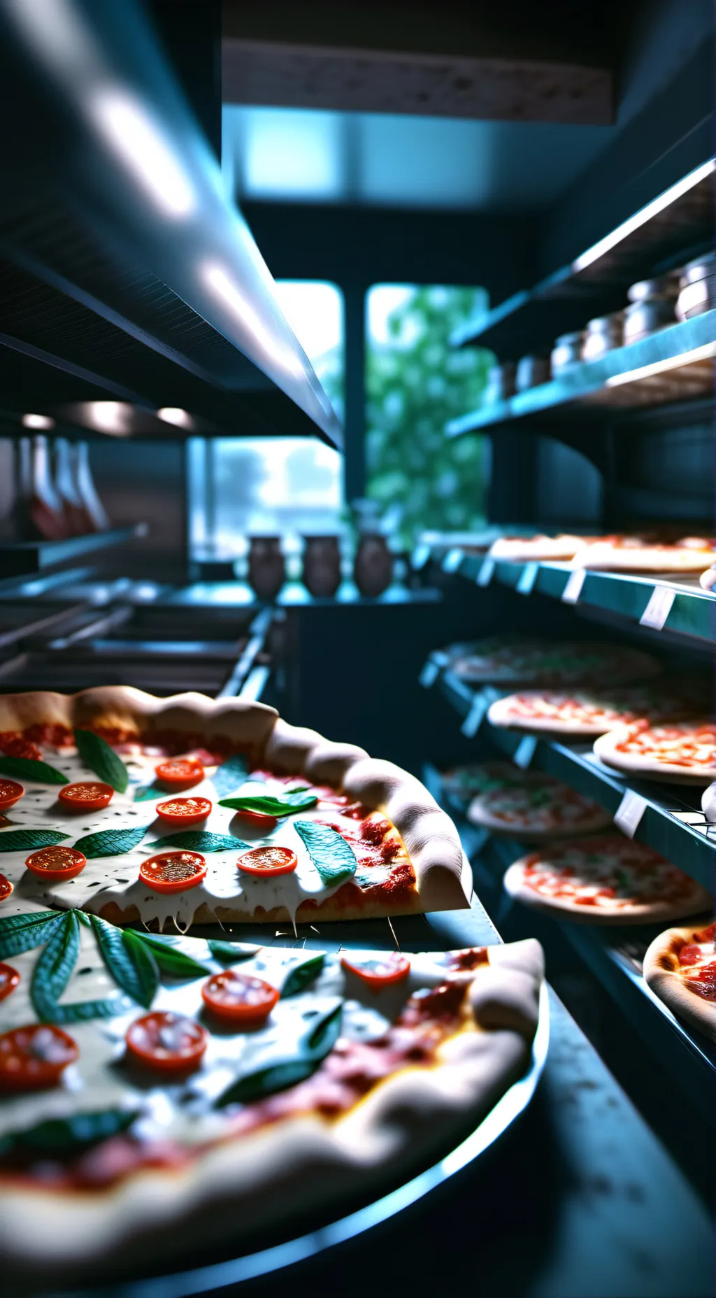 ai character: store sim background