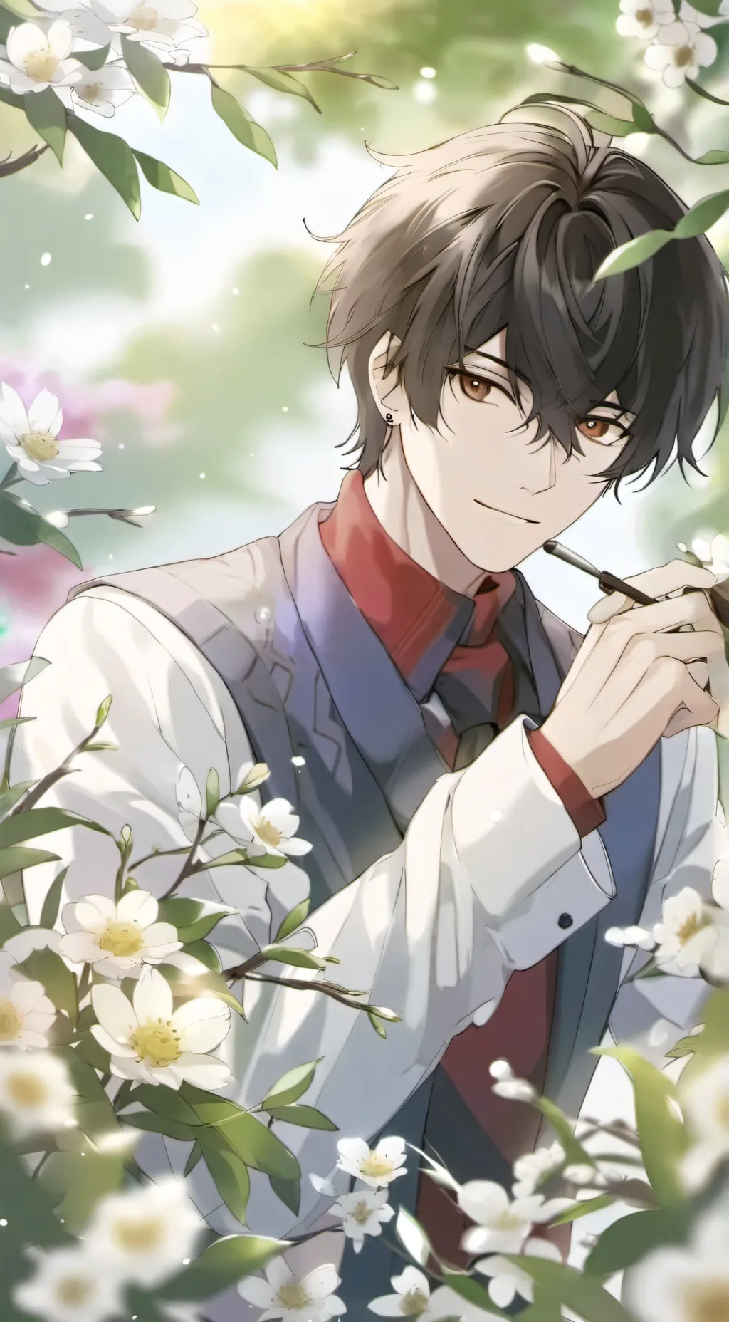 ai character: levi background