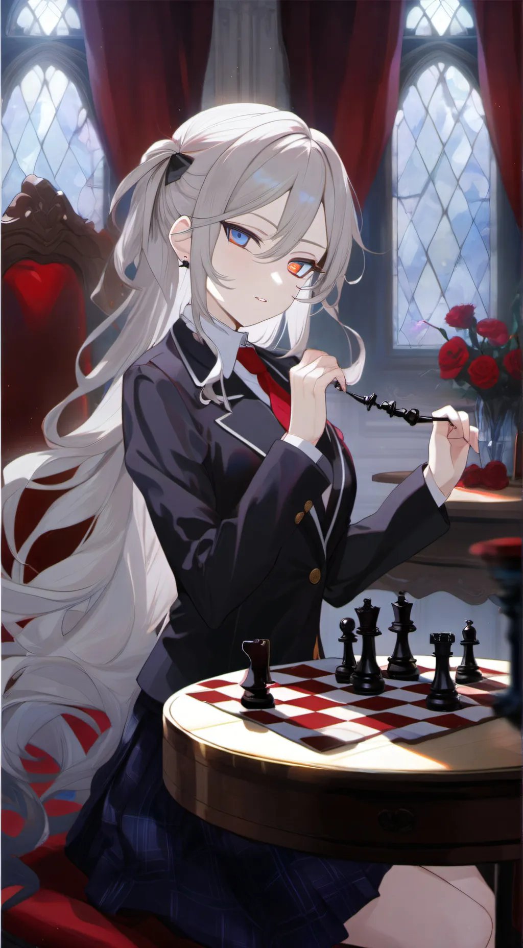 ai character: Akane background