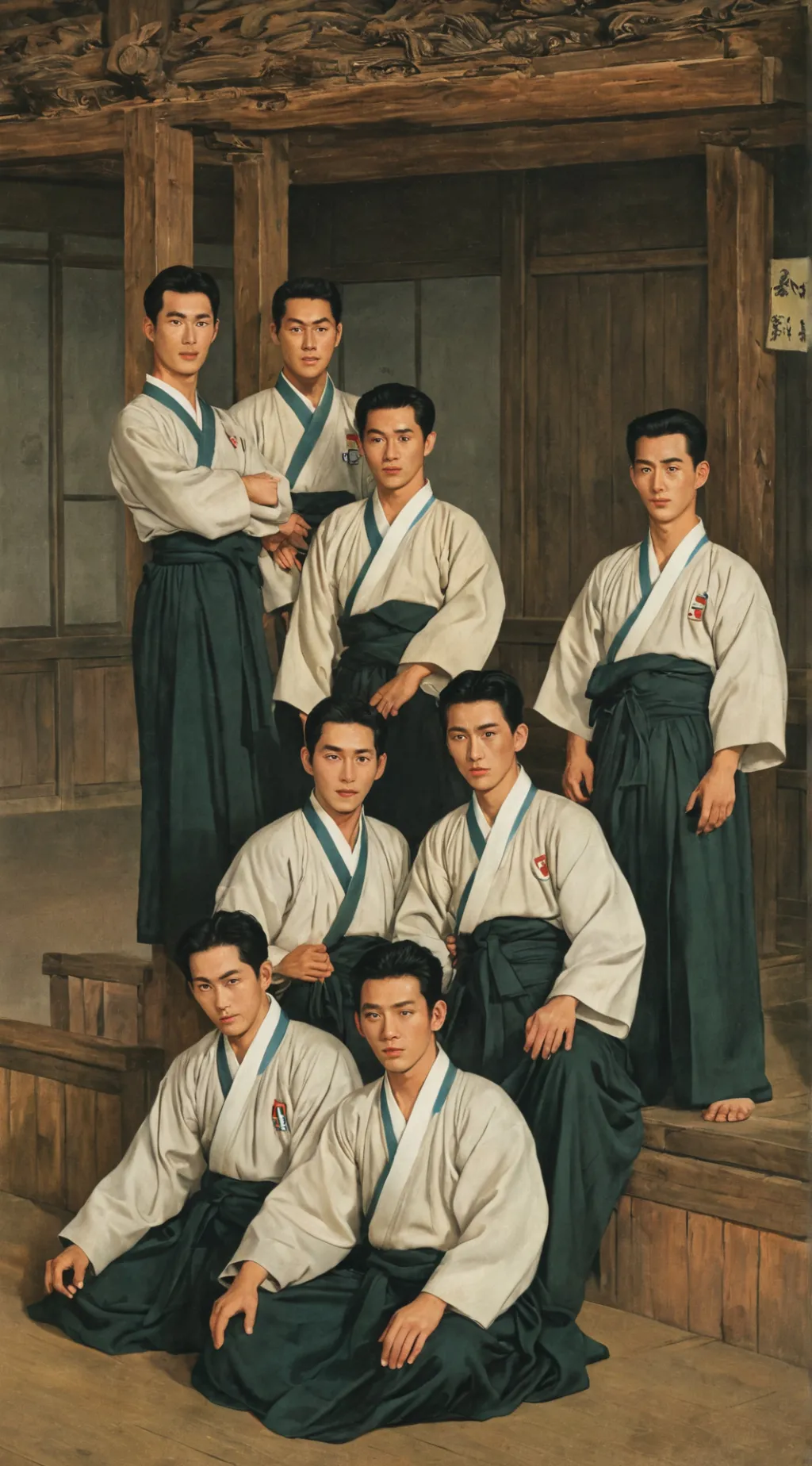 ai character: BTS background