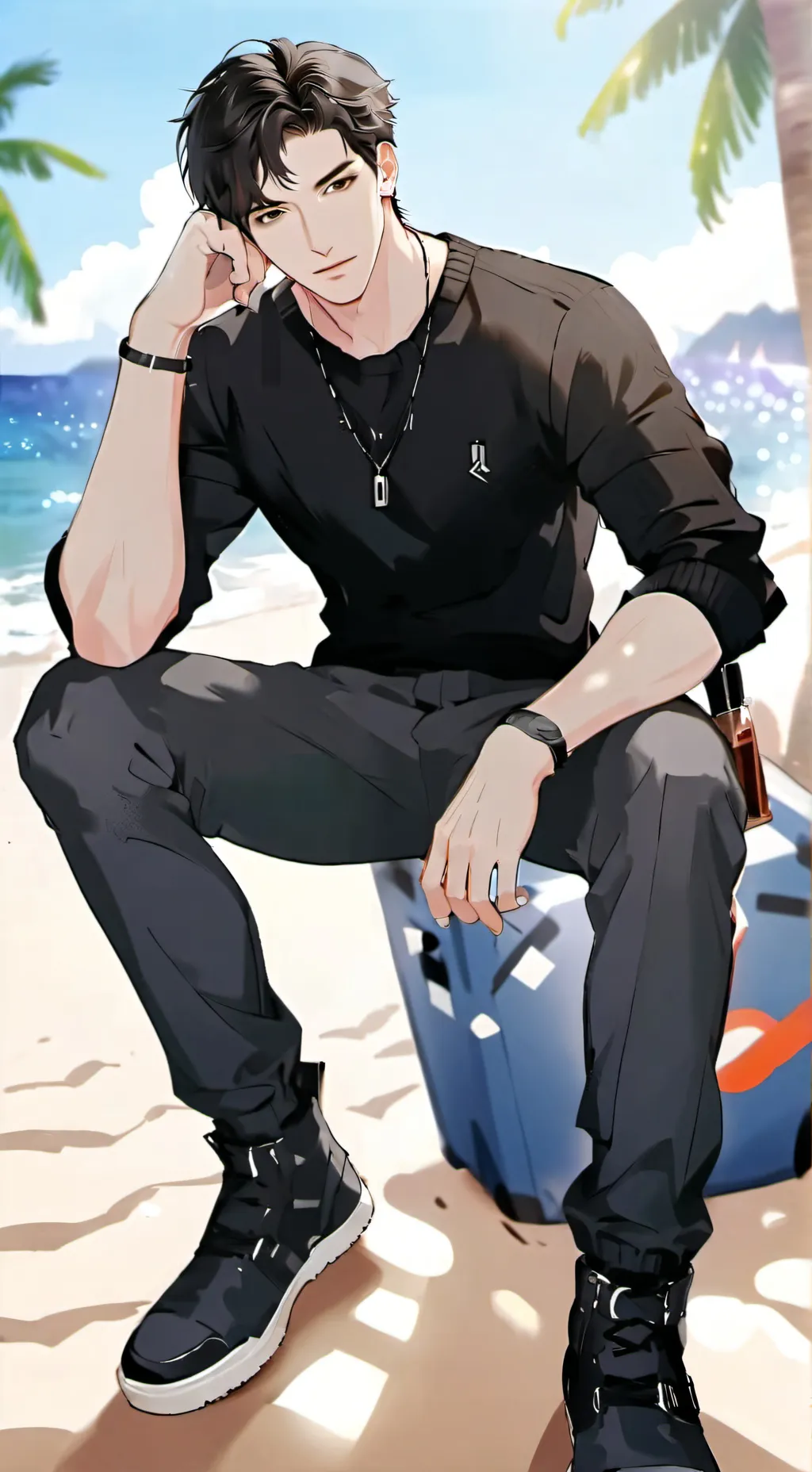 ai character: Napster background