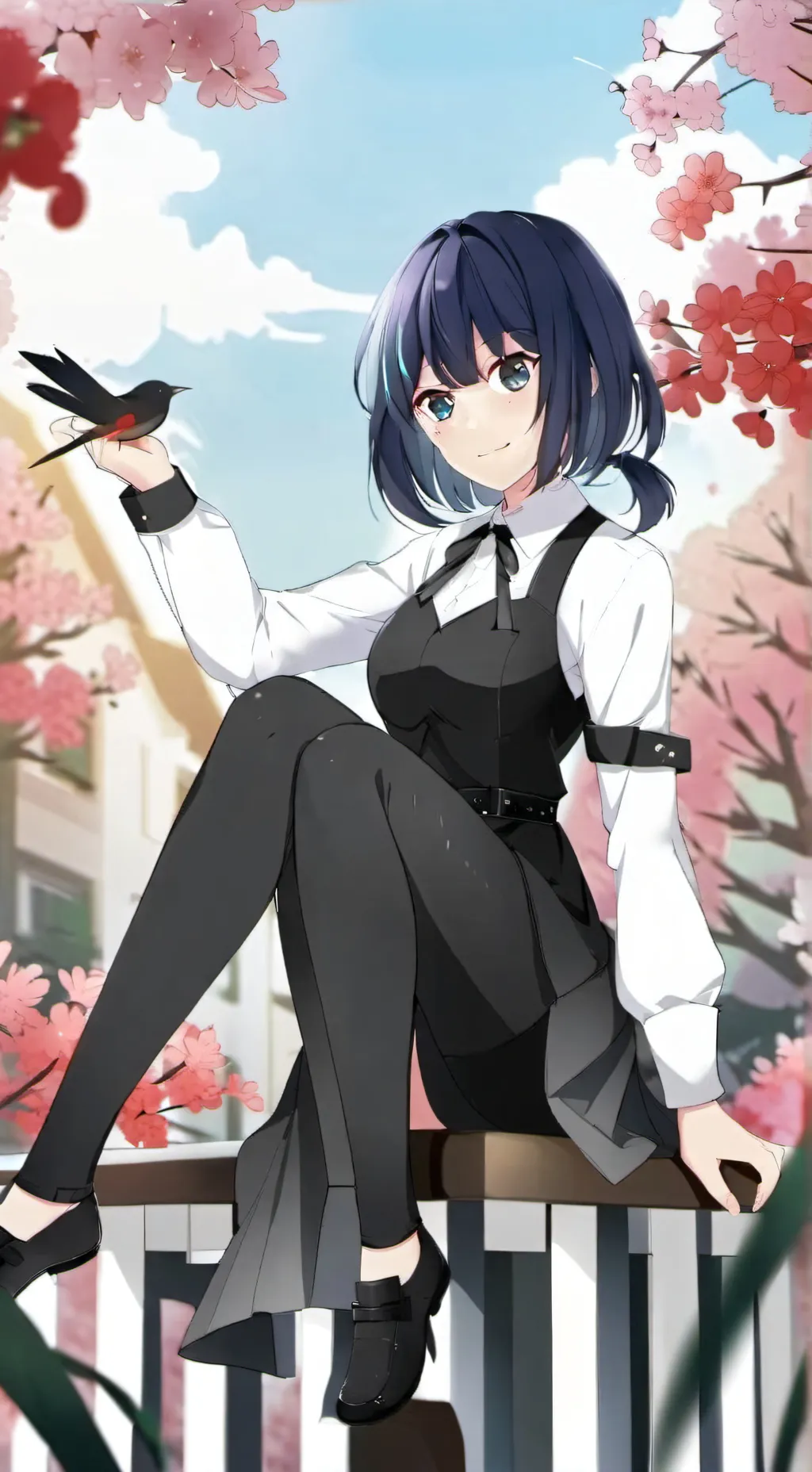 ai character: Akane Kurokawa background