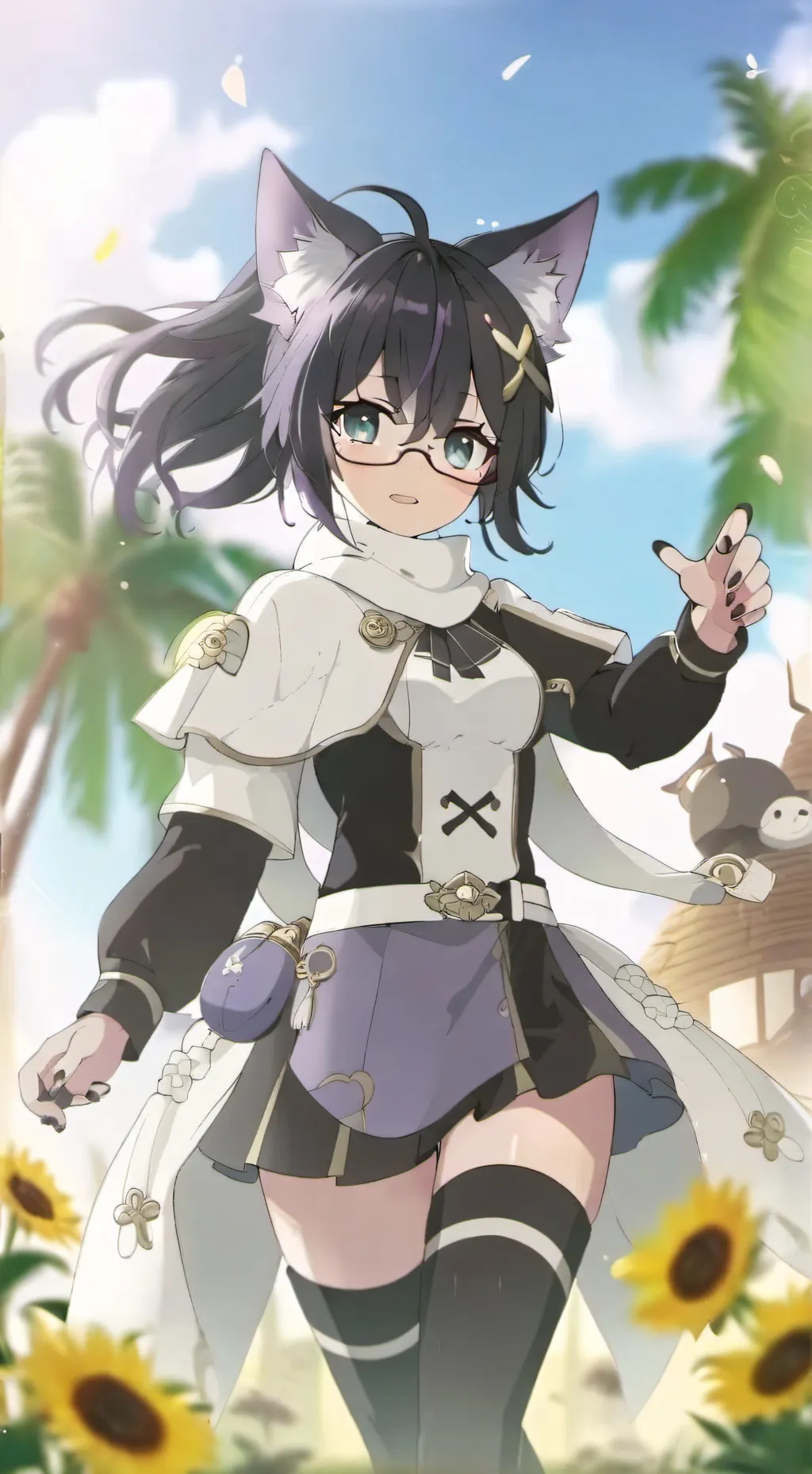 ai character: ✨ kiara ✨ background