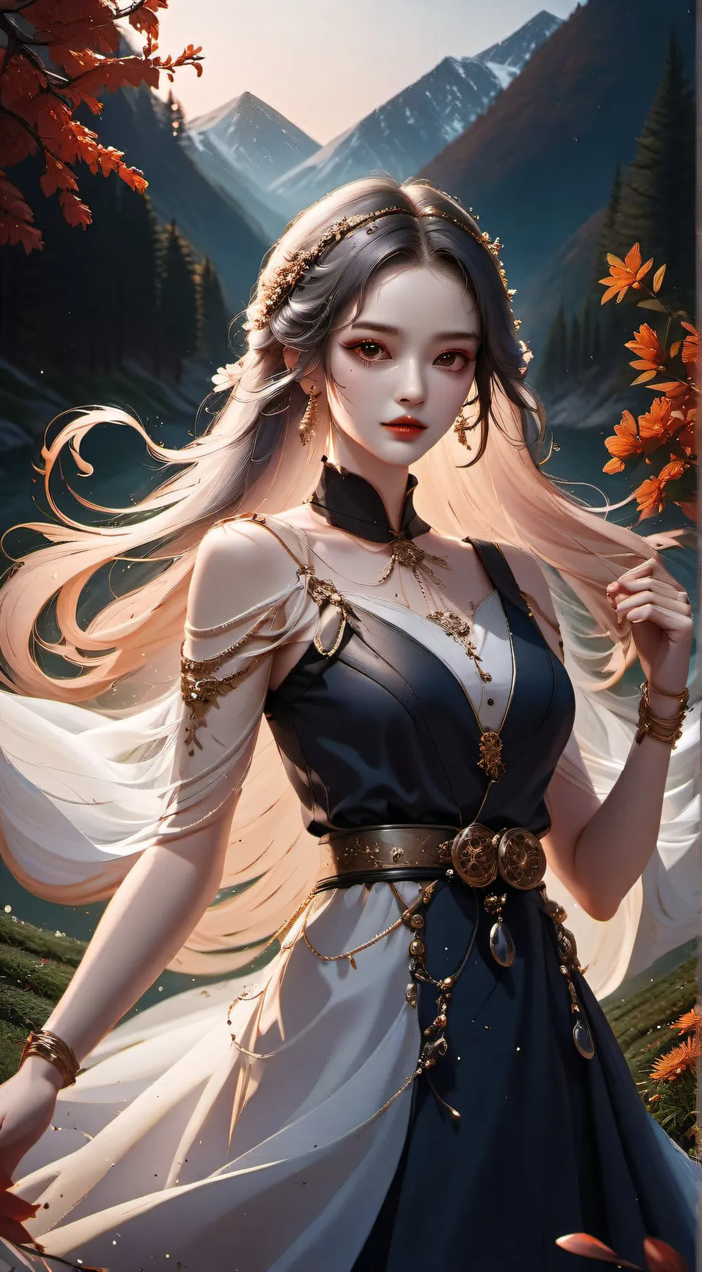 ai character: Sahara  background