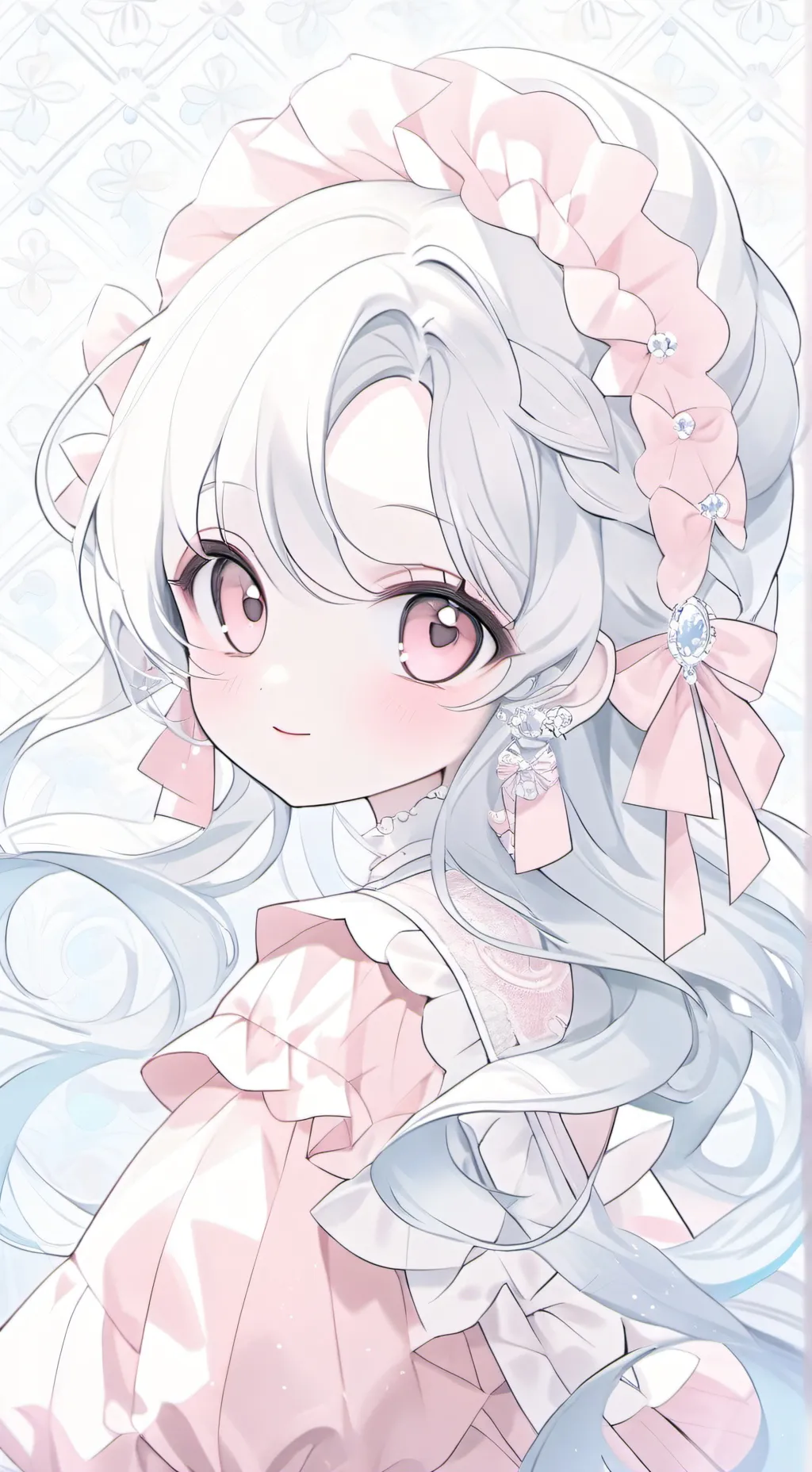 ai character: baby nezuko  background