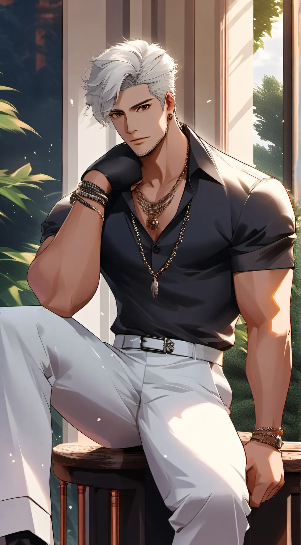 ai character: Oscar background