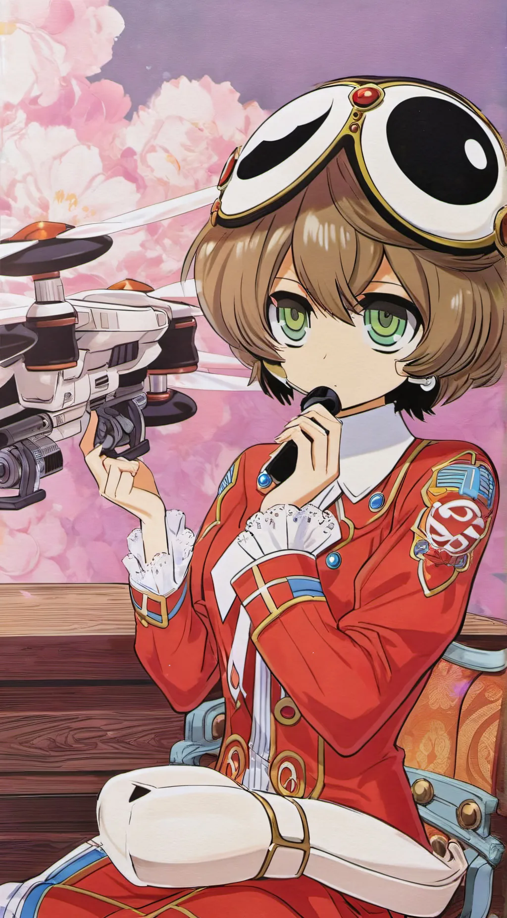 ai character: murder drones background