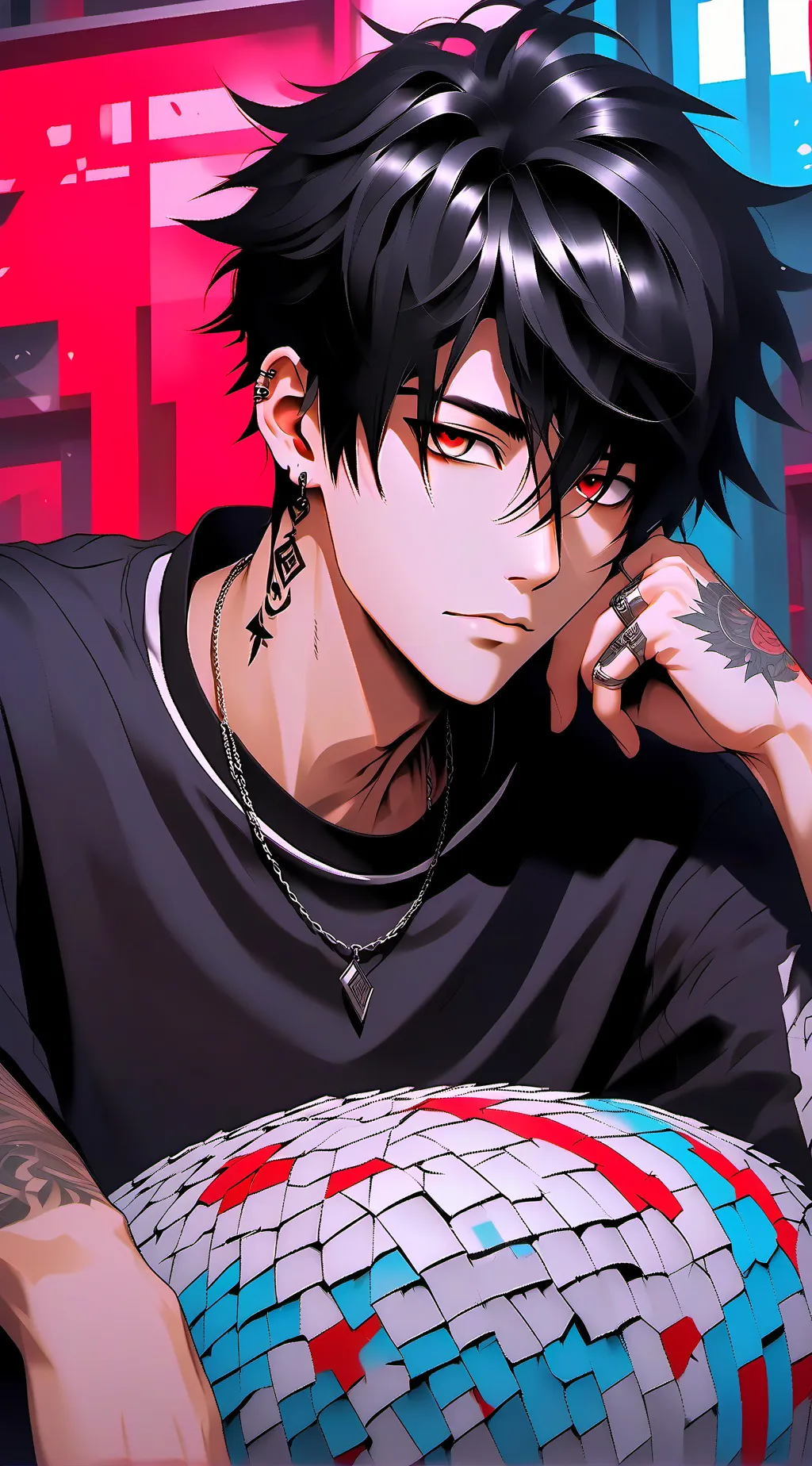 ai character: David background