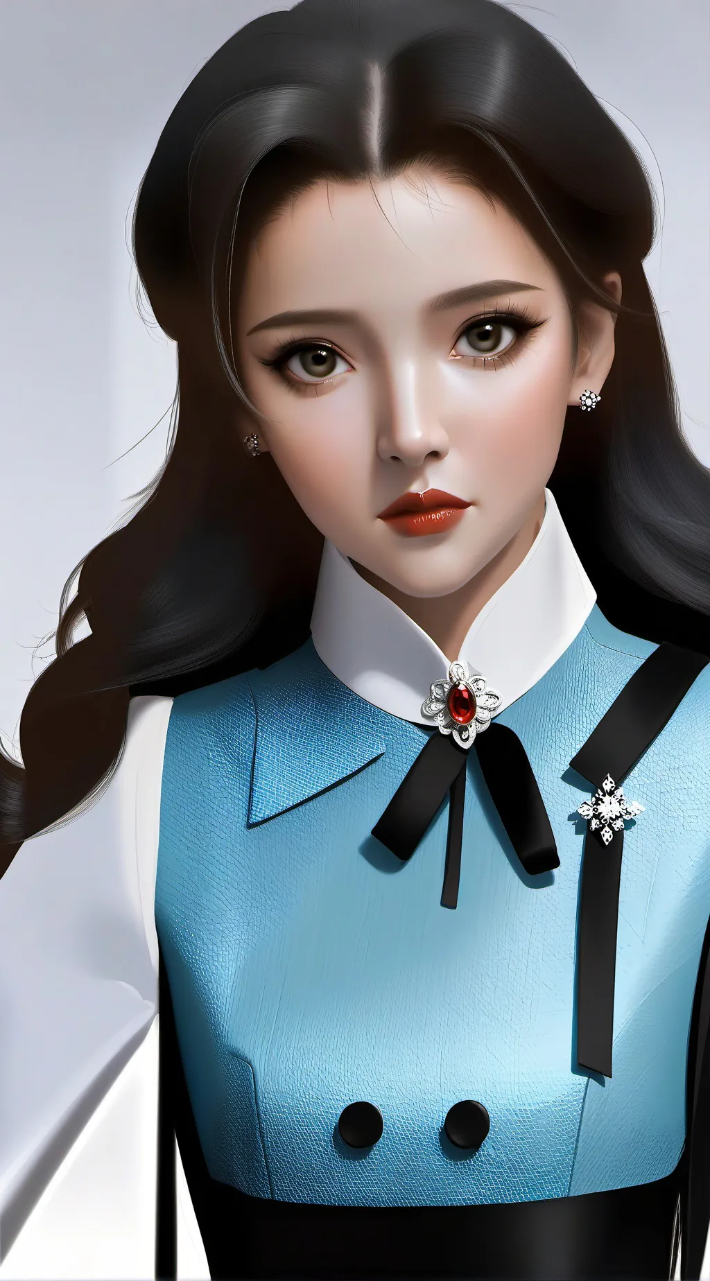 ai character: Oliva  background