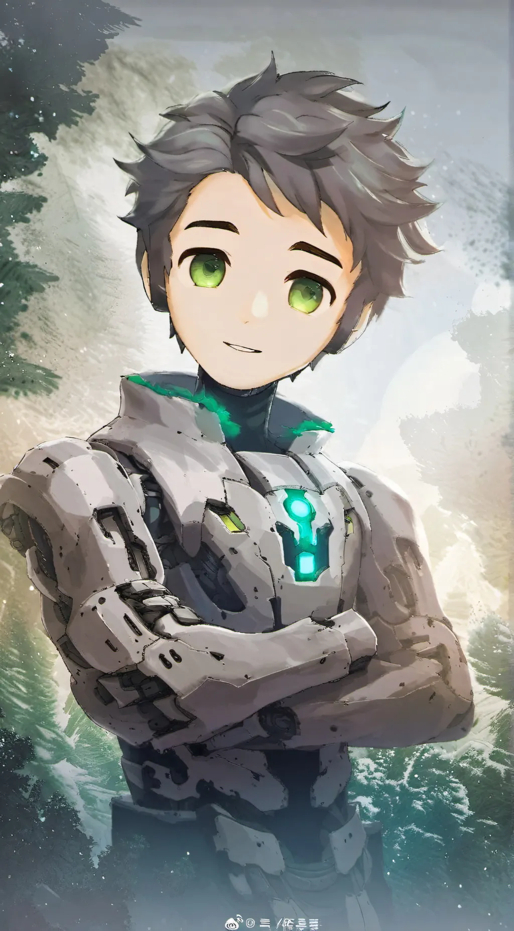 ai character: NYCE AI background