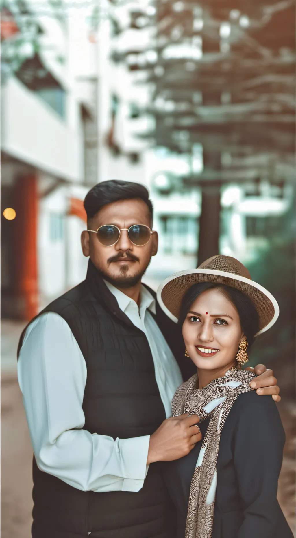 ai character: pomni from TADC background