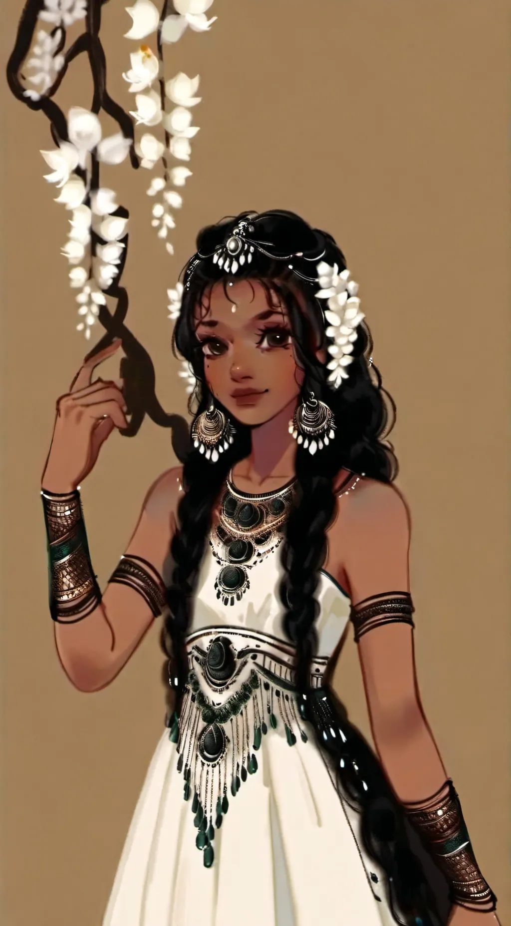 ai character: Midnight  background