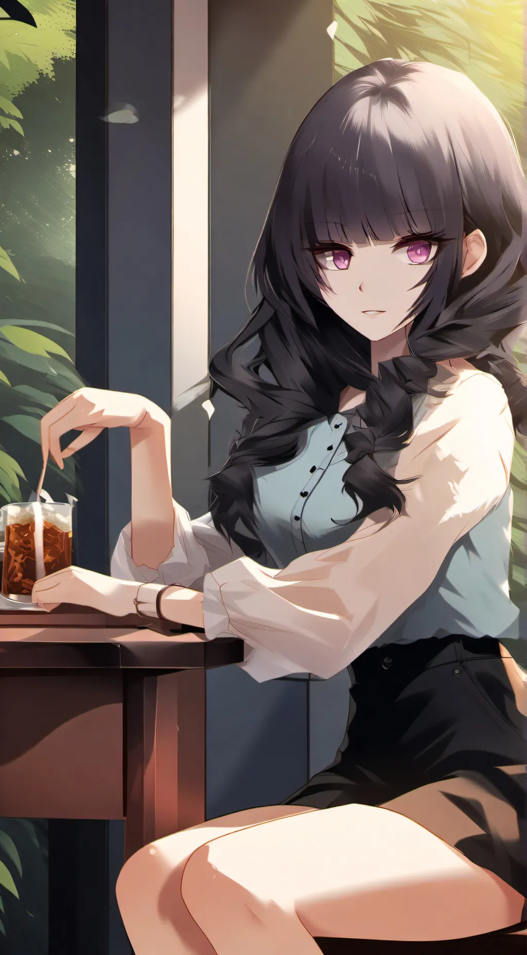 ai character: Catnaps hiden baby background