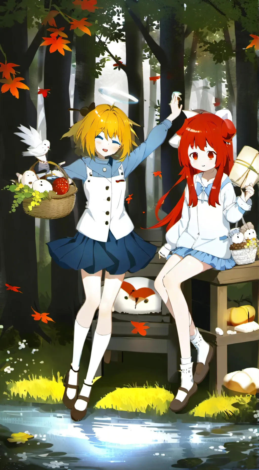 ai character: Miku Teto :) background