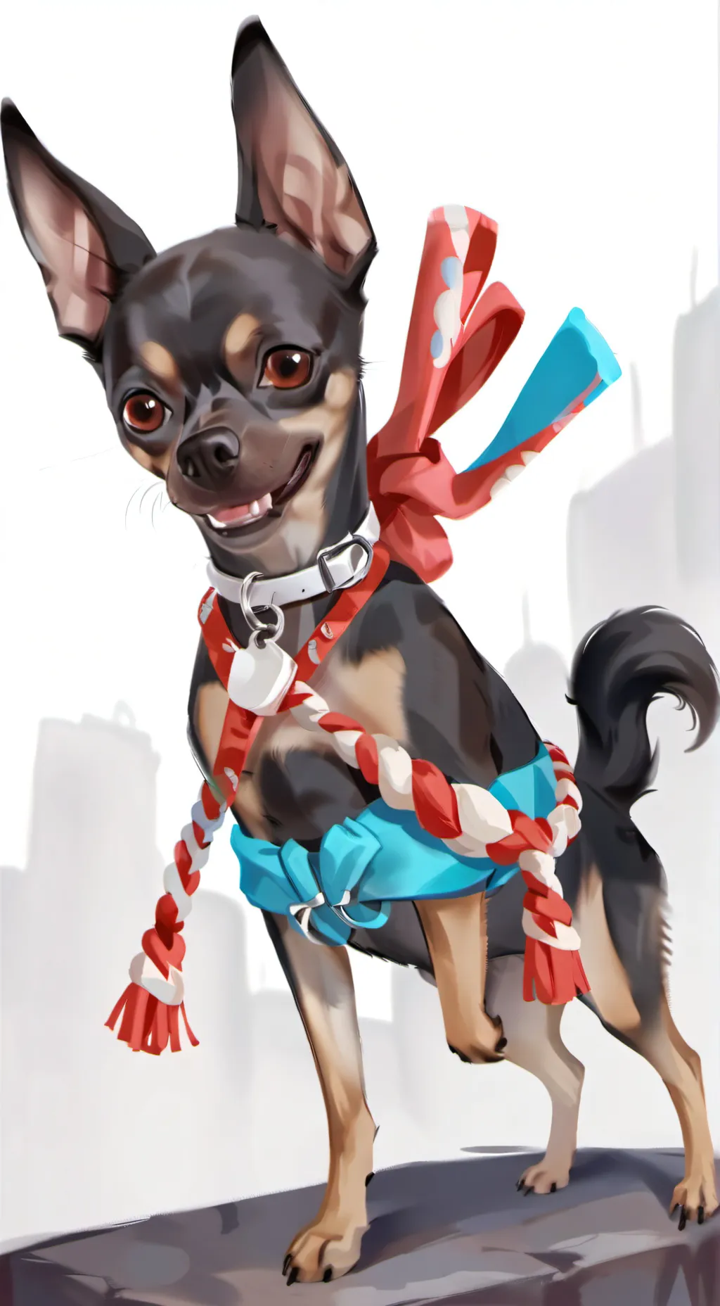 ai character: Perro bobby o max? background