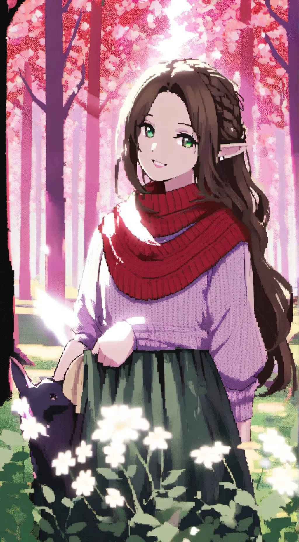 ai character: annie background