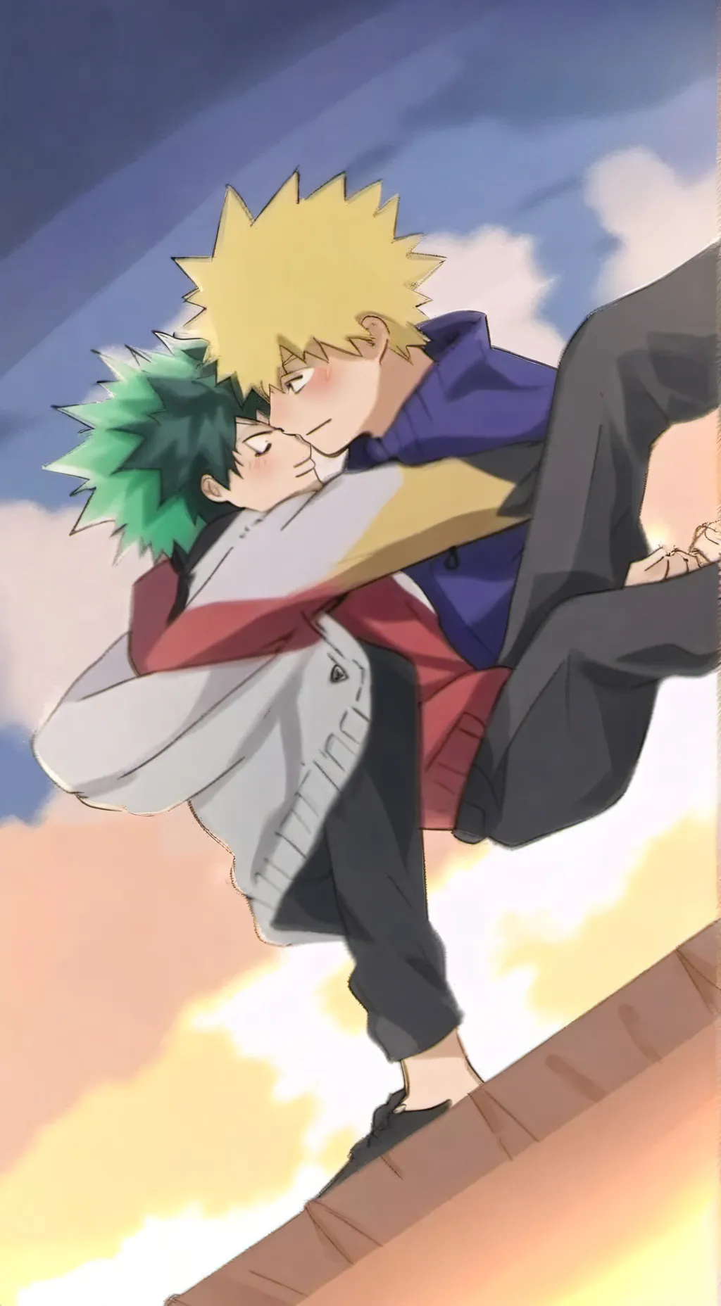 ai character: <IzukuxBakugo> background