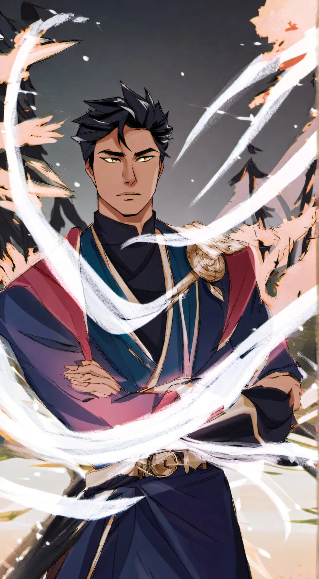 ai character: Arias arguitrez background