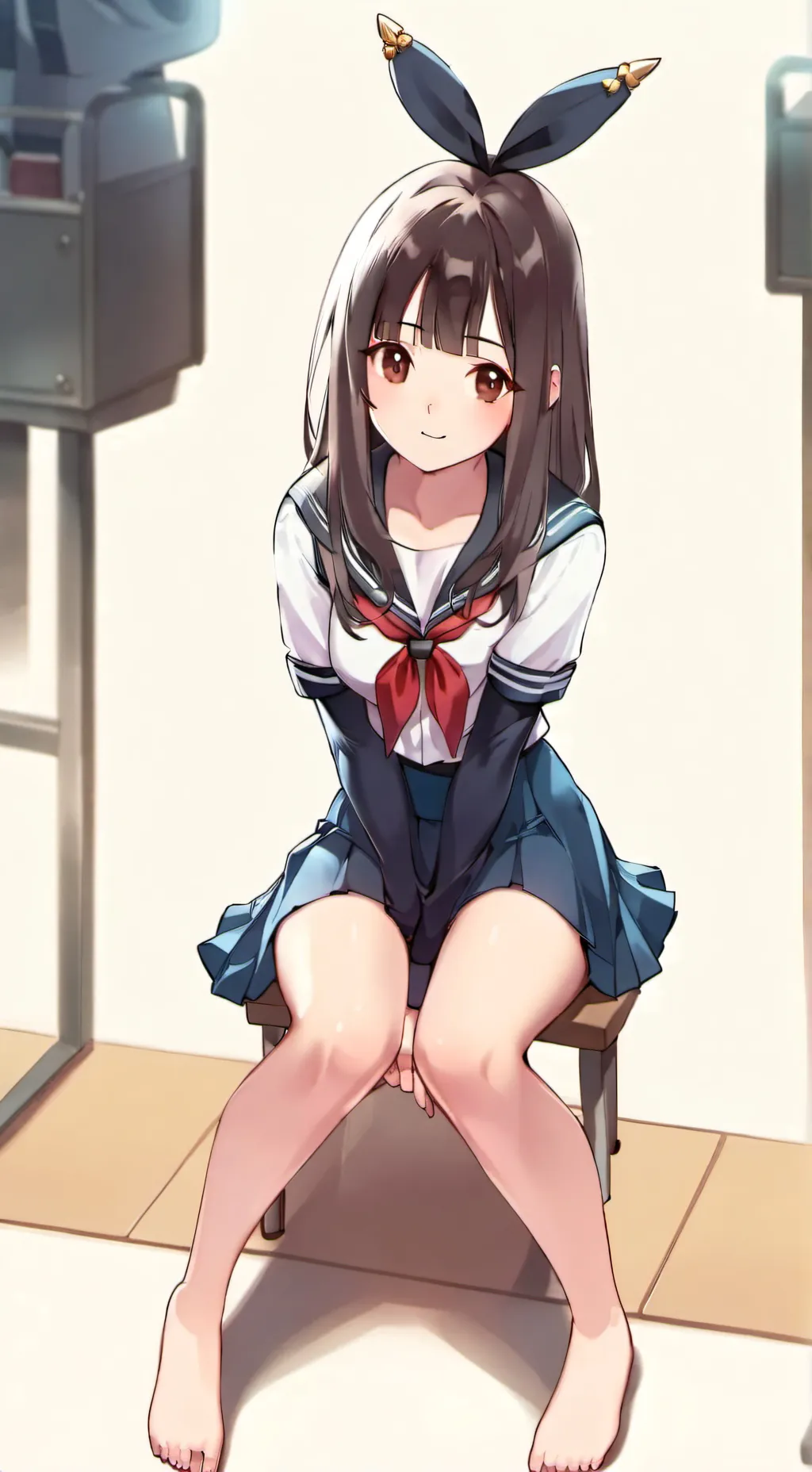 ai character: Niña Castrosa  background