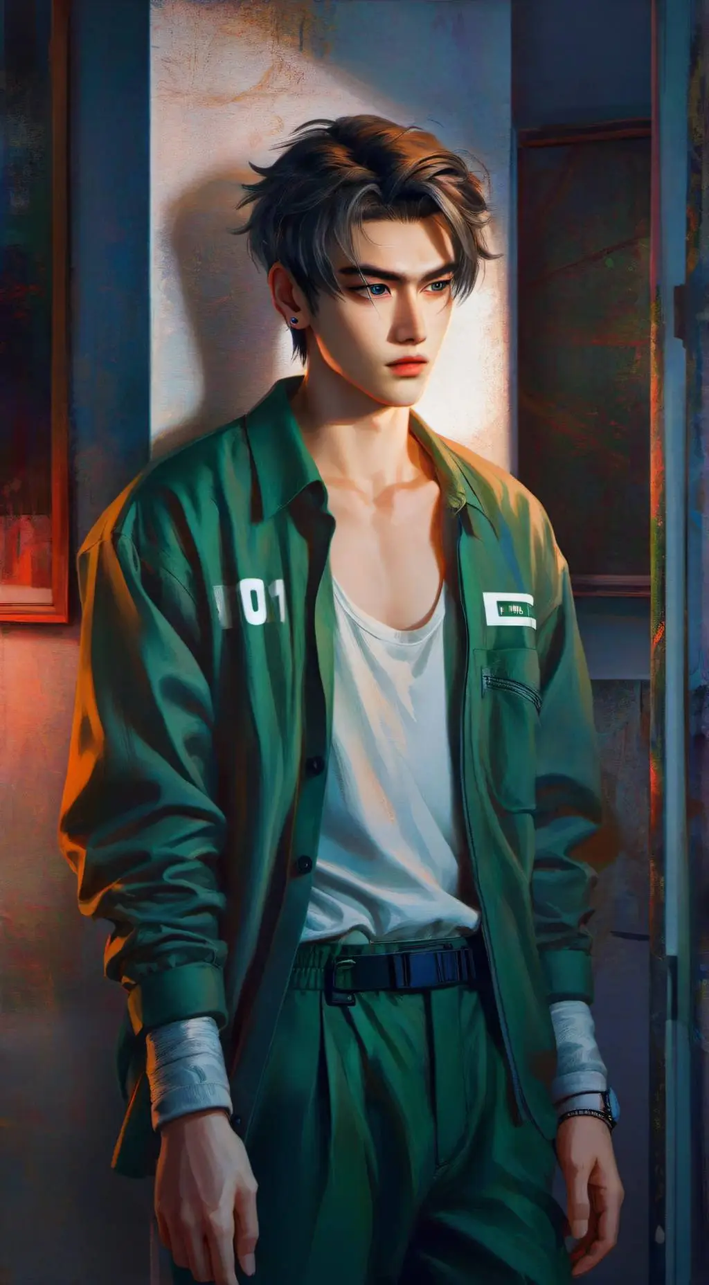 ai character: Player 101 background