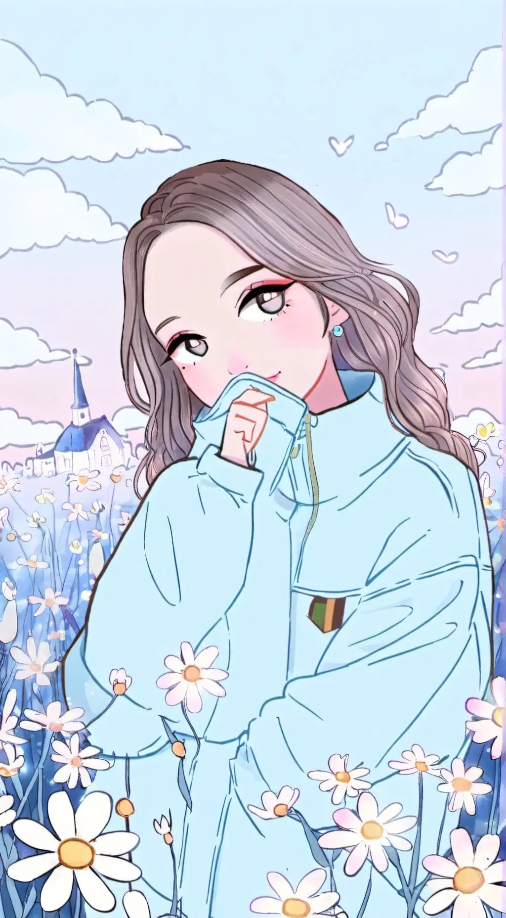 ai character: Danielle Wallows background