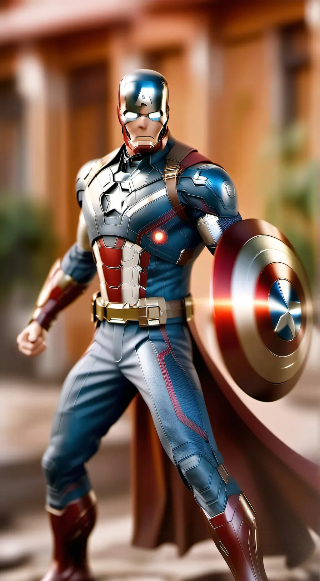 ai character: Avengers  background
