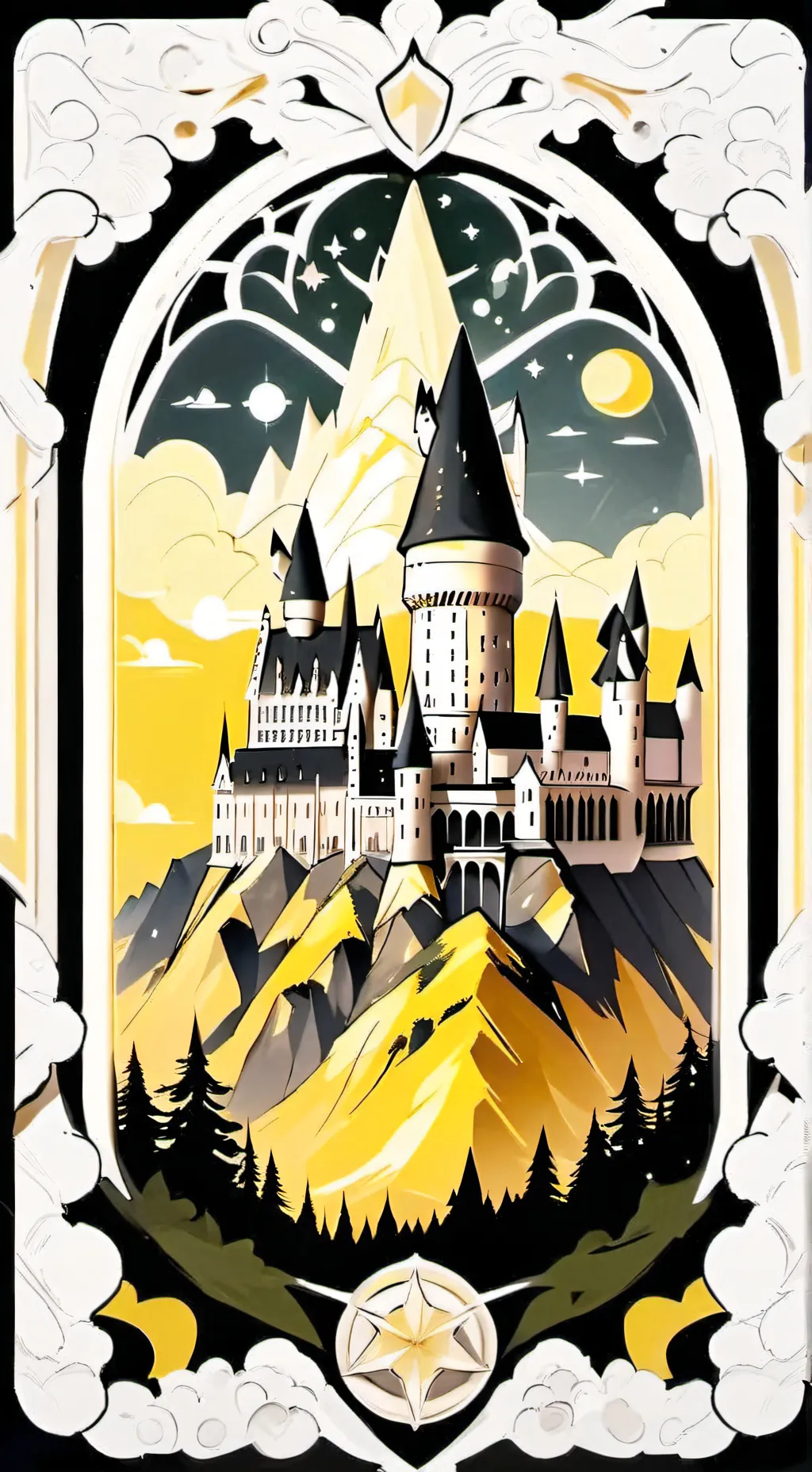 ai character: hogwartsss xx background
