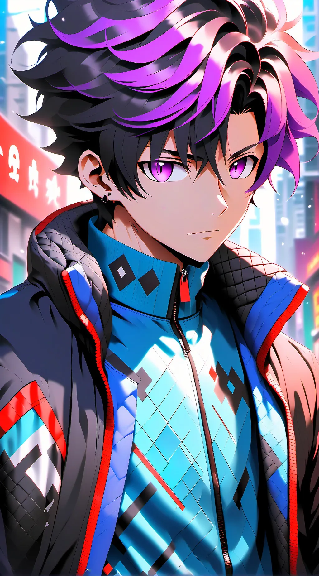 ai character: track wer background