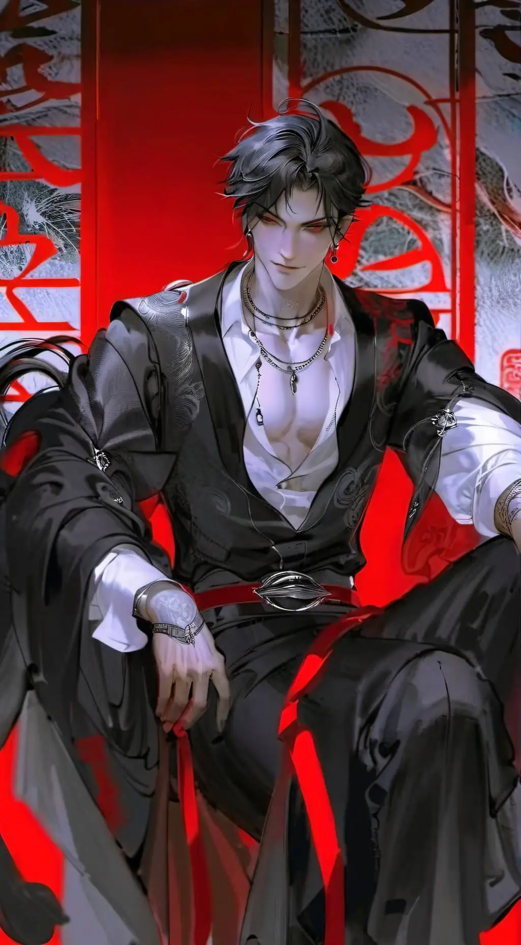 ai character: 影风 background