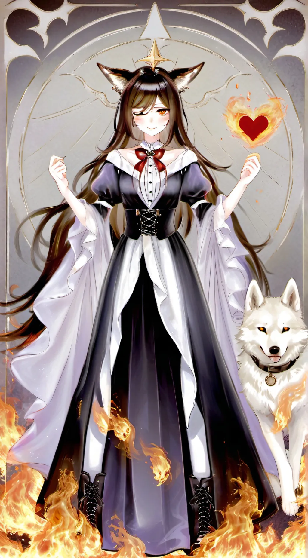 ai character: Sinder  background