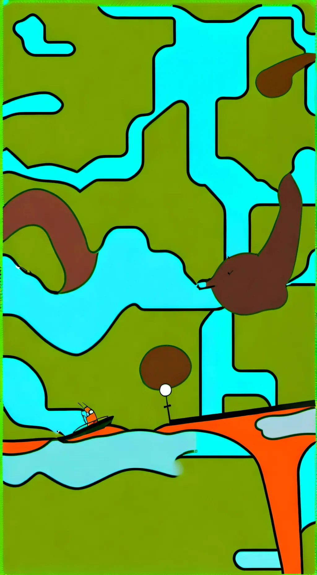 ai character: Brud fat background